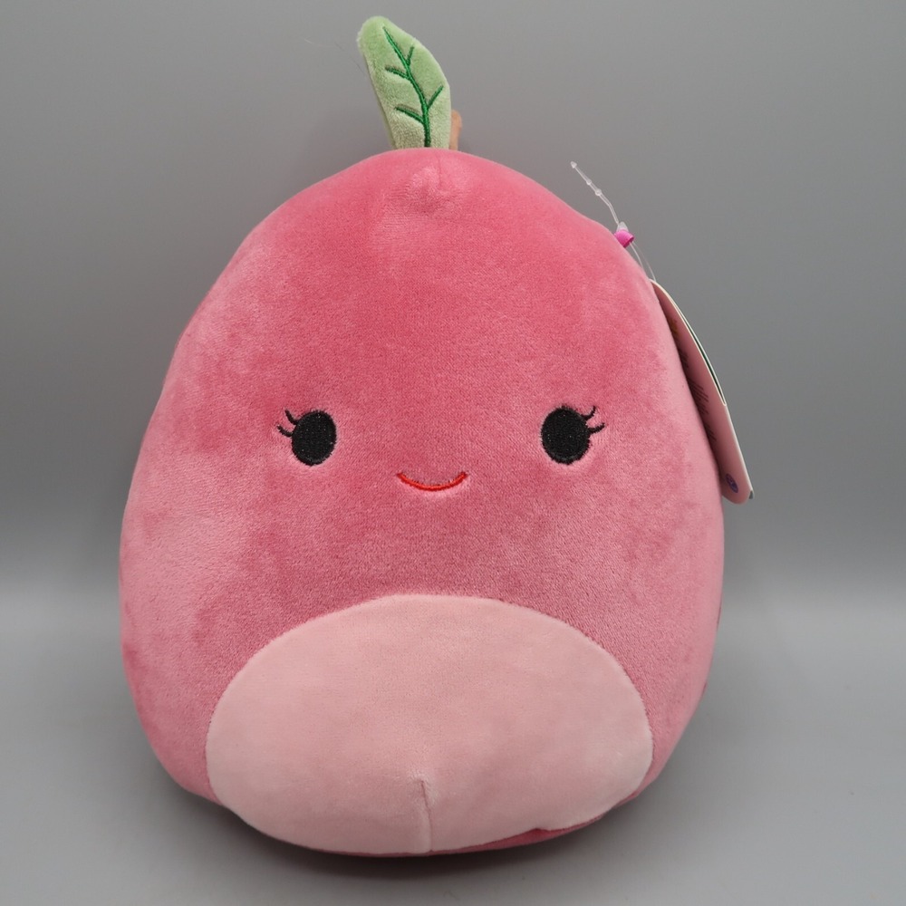Squishmallows Pink Cherry Plush‎ 8 in Fruit Veggie Squad 2019